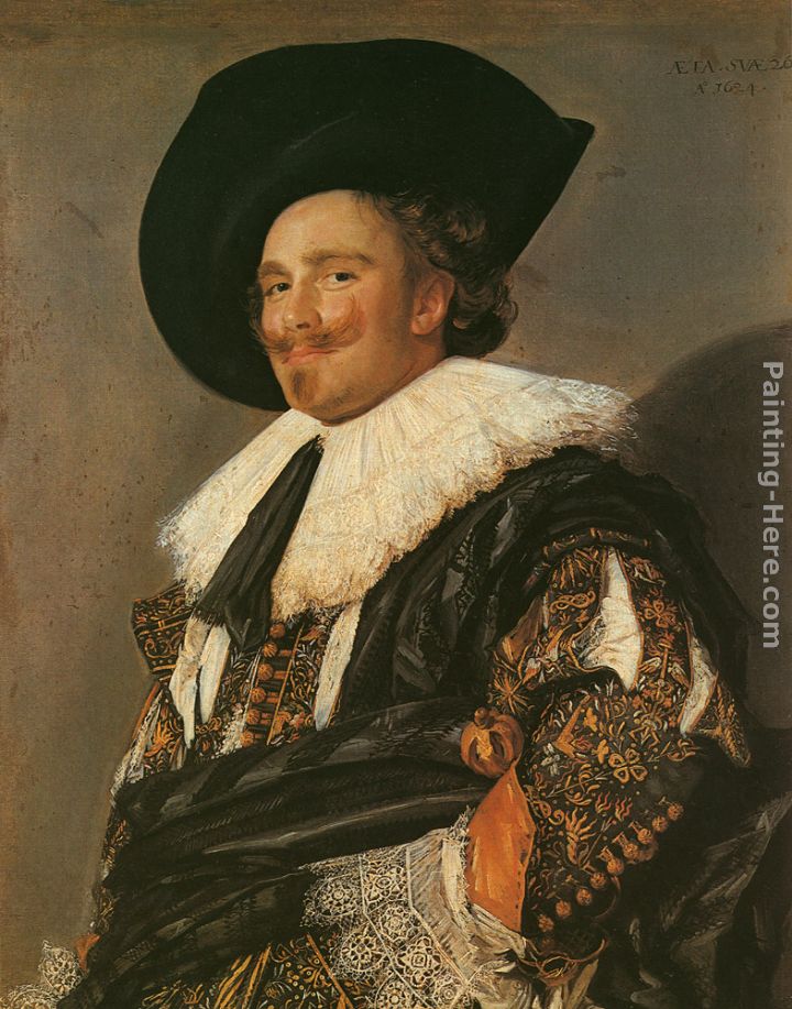 The Laughing Cavalier painting - Frans Hals The Laughing Cavalier art painting